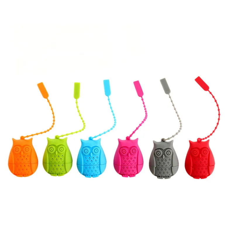 2018 Hot Sale Owl Tea Bags Tea Strainers Silicone Teaspoon Filter Infuser Silica Gel Filtration coffee tea infuser 2018 Hot Sale Owl Tea Bags Tea Strainers Silicone Teaspoon Filter Infuser Silica Gel Filtration coffee tea infuser