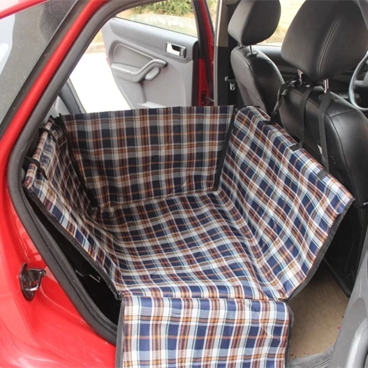 Back Single-seated Dog Car Seat Cover Waterproof Single Dog Car Seat Protector Stain-resistant Abrasion-resistant