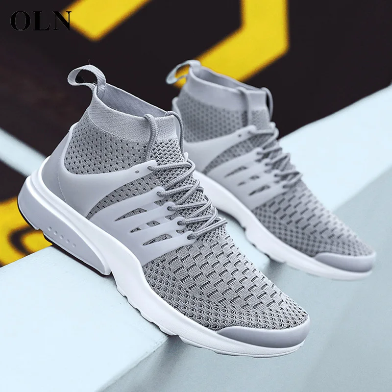 

OLN 2019 Men Brand Outdoor Athletic Super Light Men Running Shoes breathable Men Sneakers Outdoor Jogging Men Sneakers