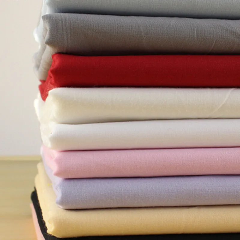 

Cotton in cloth pure color combed plain cotton fabric shirt fabric clothing lining bedding cover 9088