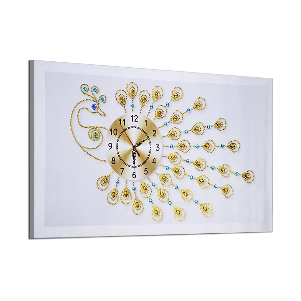 

5D Special shaped Diamond Painting Embroidery Wall Clock DIY Painting Diamond Cross Stitch Diamond Crafts Decor 2019 New Q4