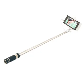 

New colorful Mini Extendable Handheld Selfie Stick Wired Remote Shutter Monopod for all brands cell phone