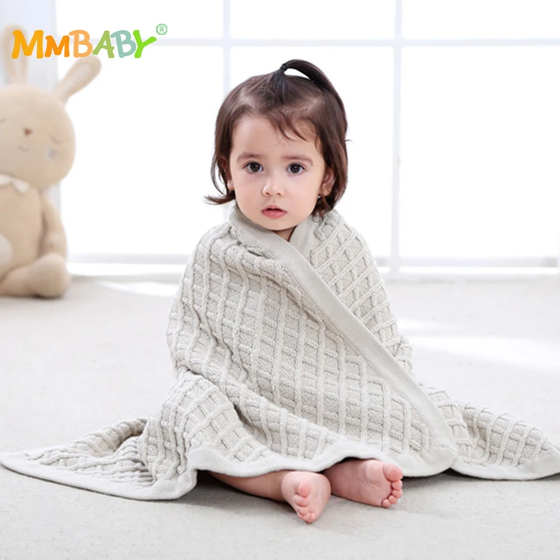 

MMBABY Baby Sleeping Blankets Bedding Swaddling Wraps Soft Cotton Bath Towel for Infant Toddler