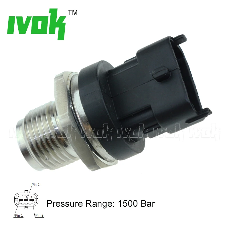 Common Fuel Rail Pressure Sensor For KIA Sorento I Hyundai 2.5 CRDi