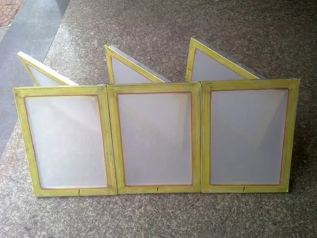 

Inner A3 size aluminum screen frame with mesh