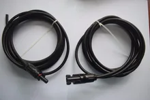 Solarparts 1 sets 3 M macho/hembra Cable conector Solar MC4 para RV/Barco/Camping Car 12 V del panel solar célula solar flexible
