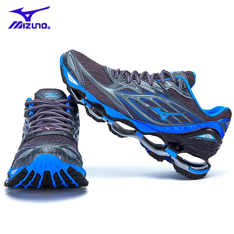 

Mizuno Wave Prophecy 6 Professional sports Men Shoes Outdoor original blus Sports chuteira futebol Weightlifting Shoes size40-45