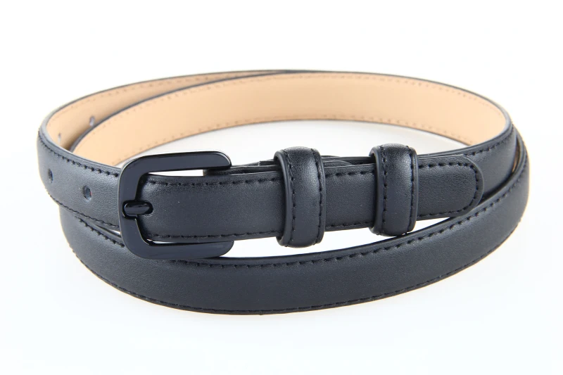 New Fashion Women Genuine Leather Belt Straps Skinny Leather Belts