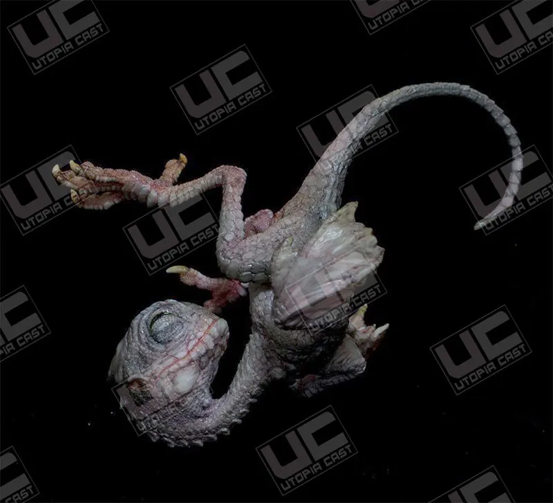 

Monster 12 CM Wyvern Alien Strange Animal Miniatures Diorama Unpainted DIY Assembling Static Resin Model Kits