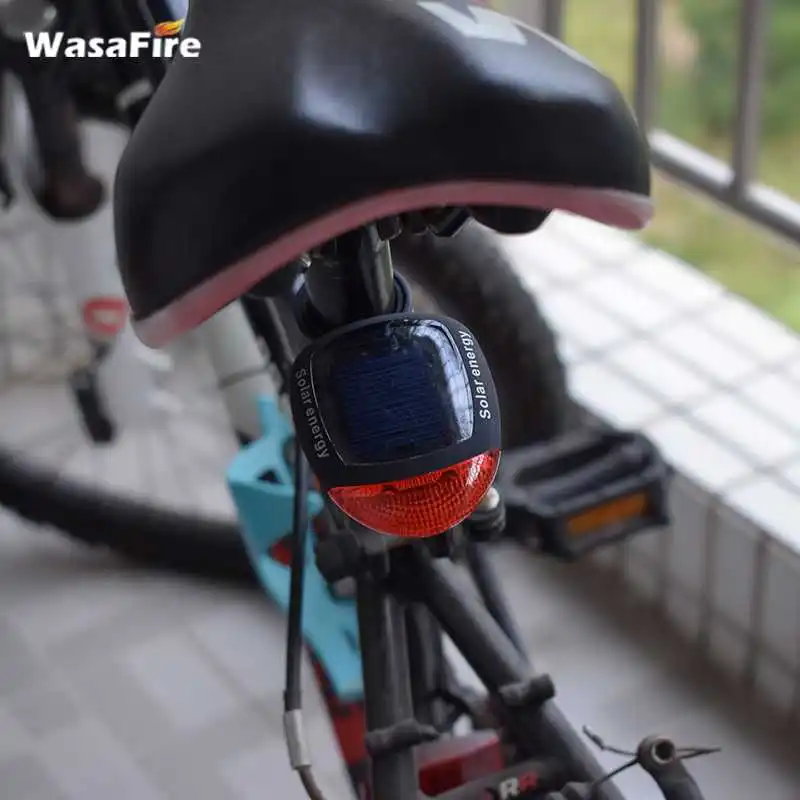 5 LED Cycling Bicycle Bike Tail Flashing Lamp Light Rear Safety Warning 2 Laser