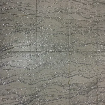 

Silver color pretty design glued glitter lace fabric African YG-192 for fashion dress the glitter will fall out some