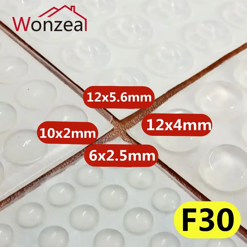 Cabinet Door Bumper Of Various Size Of Silicone Material For