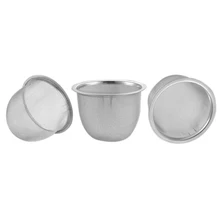 Новое поступление креативный сетчатый фильтр 2 шт Серебряное ситечко из нержавеющей стали сетчатый фильтр для чая домашний заварник фильтр