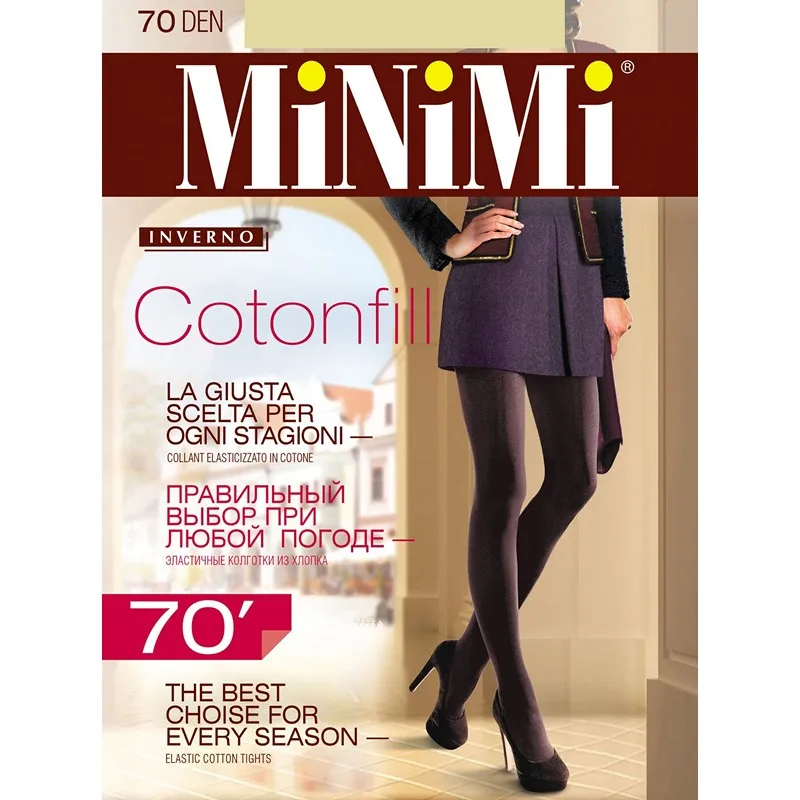 

Колготки женские Minimi Cotonfill 70