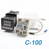 controlador de temperatura ssr termopar + ssr40da 40a REX-C700 220v