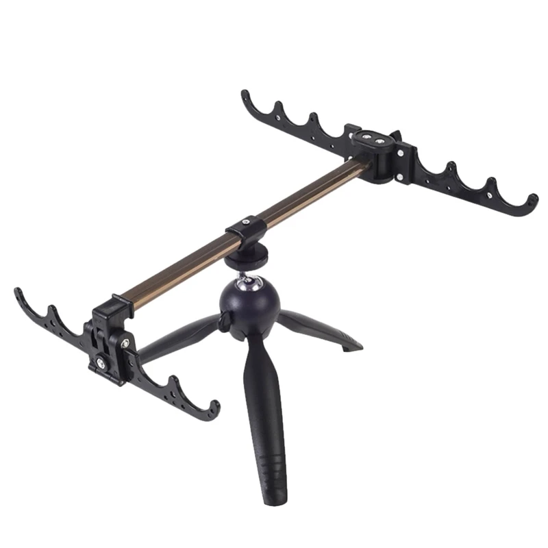 

Adjustable Carp Ice Fishing Rod Stand Holder Fishing Pole Triangle Bracket Tripod Fishing Tackle Accessory