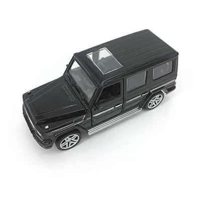 KIDAMI 1:32 Сплав MINIAUTO Ben GT& G65 оттягивающая литая под давлением модель автомобиля со звуком светильник подарок на день рождения игрушки для детей hotwheels - Цвет: G65-Matt black
