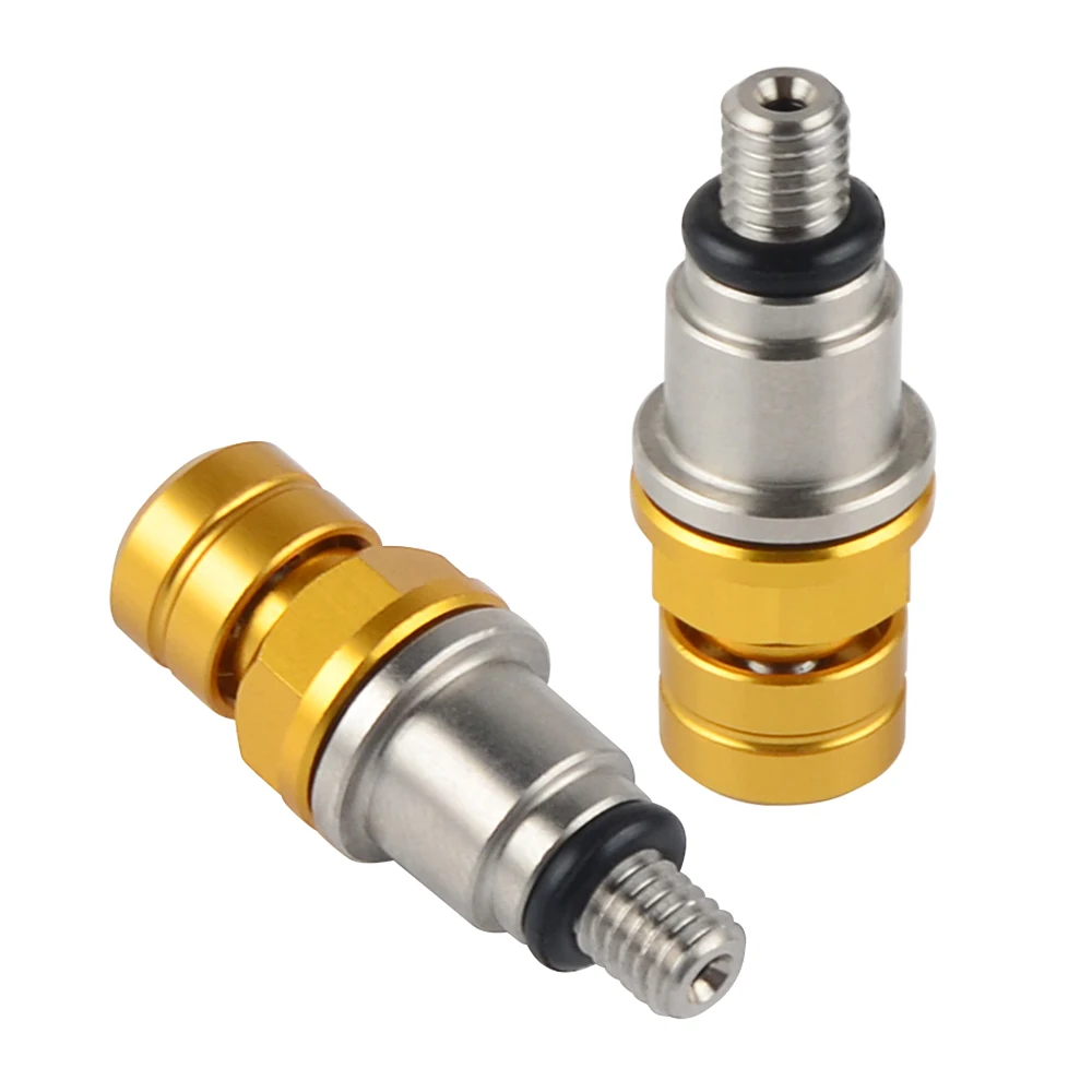 M5 Suspension Fork Bleeders Screw Bolts Air Pressure Relief Valve For HONDA CR80 85R CRF150R CR125R CR250R Etc Racing Bikes