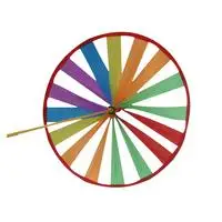 Новая красочная трехколесная Радужная ветряная блесна для украшения сада мельница для сада двора Открытый Декор - Цвет: 8pcs Colorful