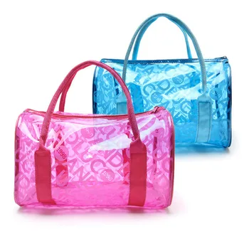 

Women Swimming Bag Waterproof Bags Swim Clear Handbags Transparent PVC Pool Beach Organizer Sack Letters Dry Bag Sport XA318WA