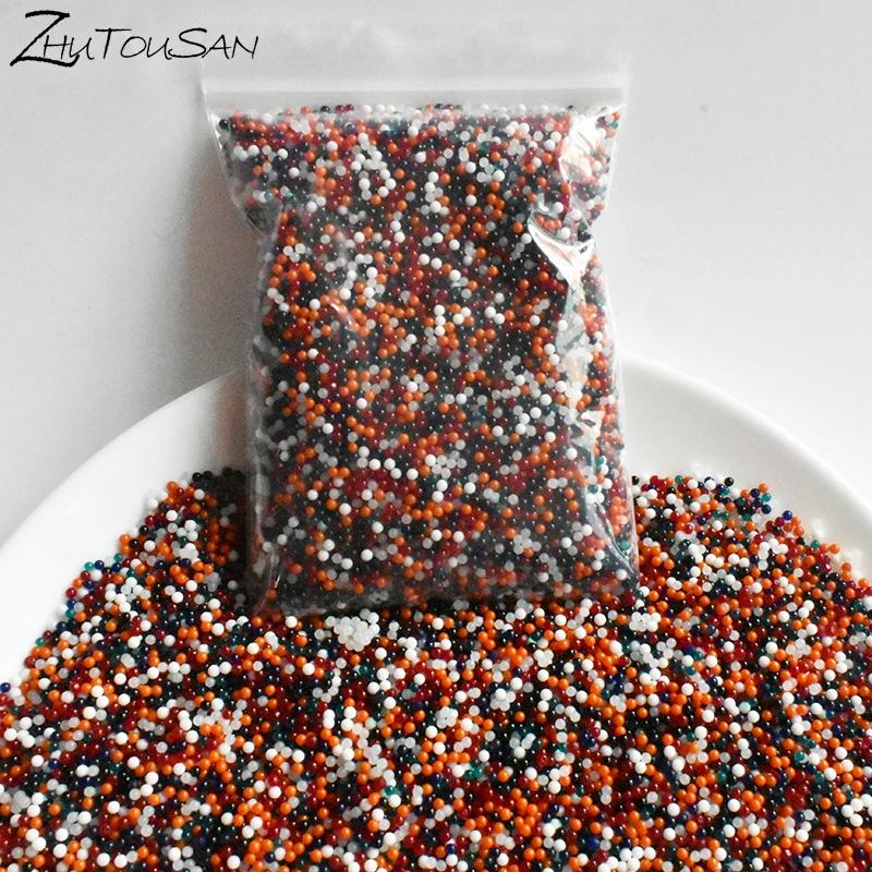 2800pcs Pearl Shape Small Crystal Soil Water Beads Mud Mix Grow Magic
