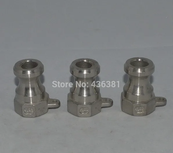 Acoplamiento de Camlock tipo A de 1/2 pulgadas, conexión