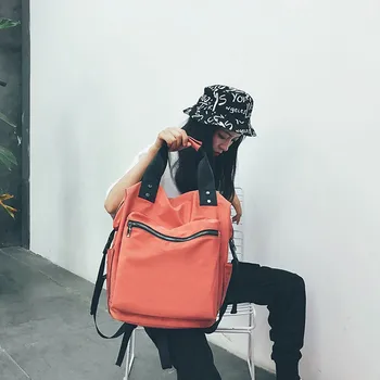 

2020 Nylon Backpack Women Casual Backpacks Ladies High Capacity Back To School Bag Teenage Girls Travel Students Mochila Bolsa