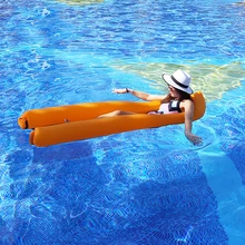 180*65 см надувной бассейн поплавок кровать вода надувное кресло для отдыха плавающий гамак кровать для отдыха для плавания
