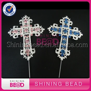 

25pcs/lot+Cross Cake Topper, Religious, Wedding, Baptism, Christening, Dedication, Cake Decoration(silver)