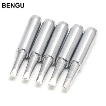 

5Pcs Iron Tsui 900M-T-3.2D Soldering Solder Iron Tips Replacing 3mm Chisel Width