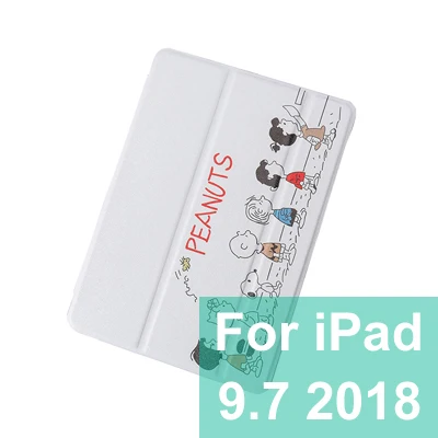 Мультфильм Искусственная кожа Чехол Чехлы для iPad air 3/Mini 5 Capa para ультратонкая мягкая термополиуретановая накладка на заднюю панель для iPad 2/3/4 Air 1/2 coque - Цвет: For IPad 9.7 2018