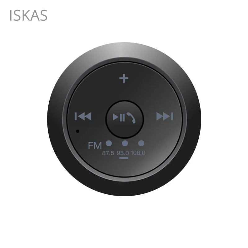 ISKAS Wireless Blue tooth Receiver 3.5mm Bleutooth 5.0 3.5 mm Jack Free Hands Aux Adapter Adaptador FM Transmitter 03 | Электроника