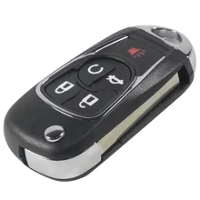 4 + 1 5 кнопки дистанционного ключа бесшовные Fob для Chevrolet Camaro/Cruze/Equinox/Impala/Малибу/Sonic с логотипом