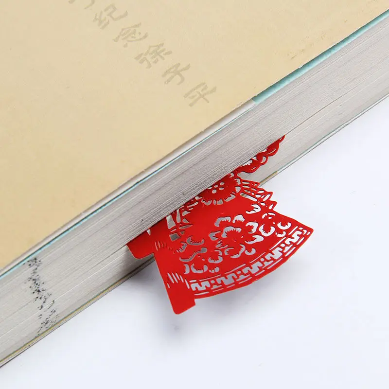 Coloffice 1 шт. металлические китайские ретро полые закладки креативный классический Пекинская опера закладки набор канцелярских