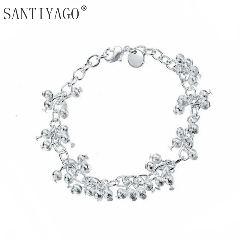 

Italy 925 Silver Fashion Bead Design Bracelet Promotion Sale Friendship Bracelets Beaded Bracelet Women