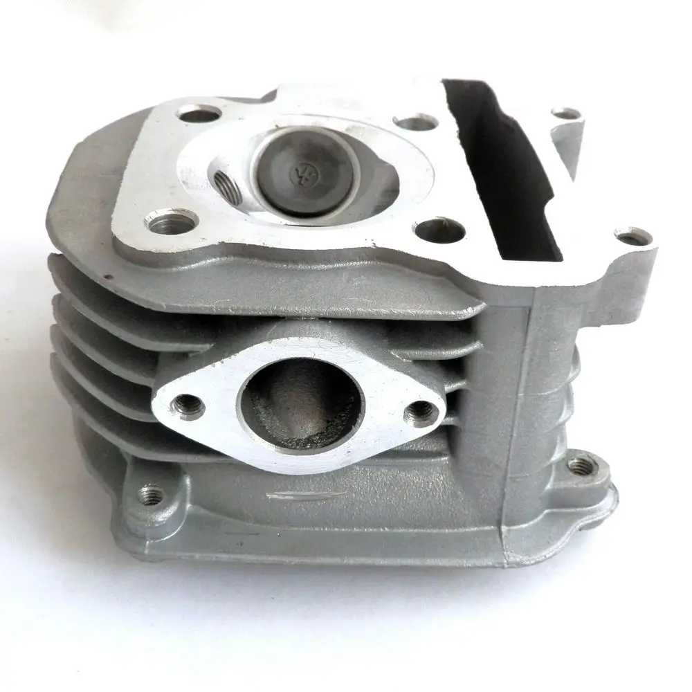 Головка цилиндра с клапанами для скутера 150cc GY6 китайские детали 157QMJ|cylinder head|scooter