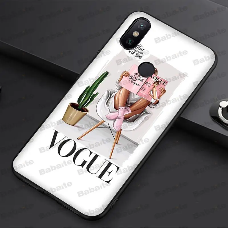 VOGUE Christmas Princess Girl Female boss coffee