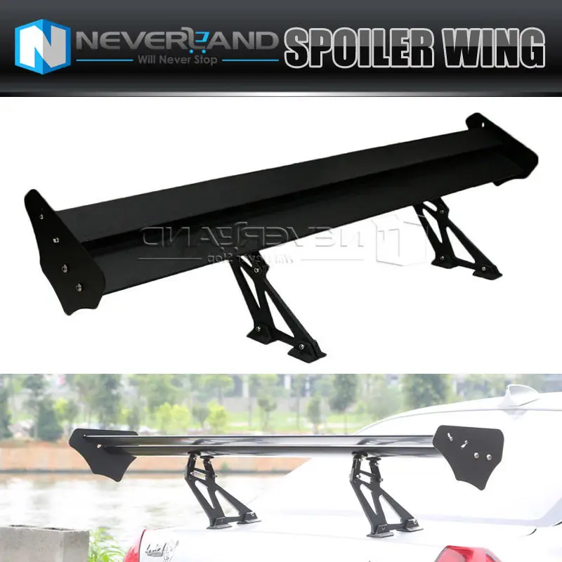 New Car Spoiler Universal Sedan GT Rear Trunk Wing Spoilers Adjustable