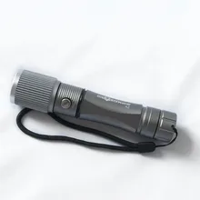 High Quality Tactical 2500LM Silver XML Q5 LED Rechargeable 18650 Battery Flashlight Lamp With Compass For Outdoor