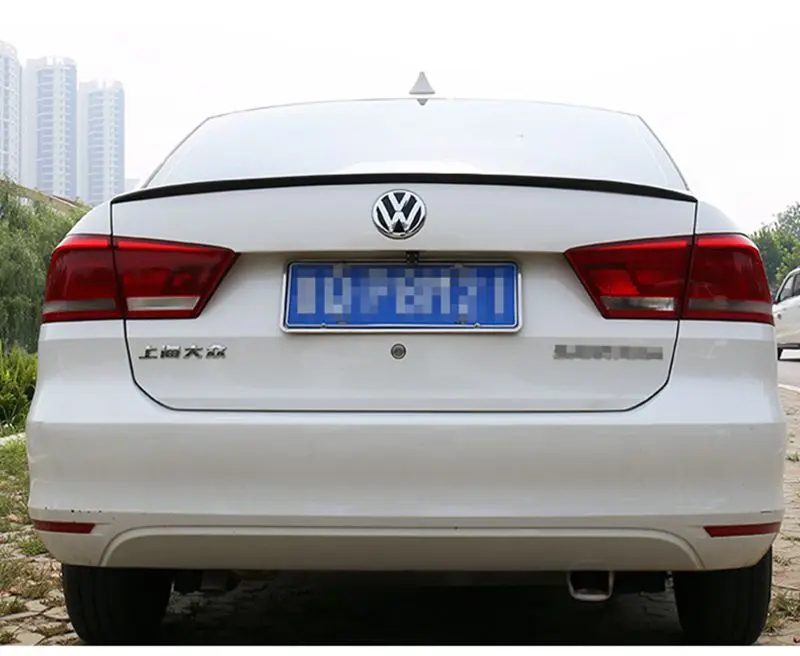 Для Volkswagen VW Jetta 2012 2013 2014 2015 ABS пластик Неокрашенный праймер цвет задний багажник
