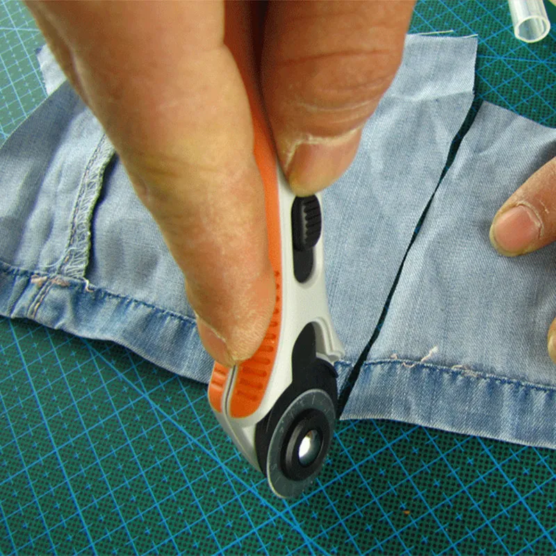 RC 6 Rotary Cutter 28mm Patchwork Tools Round Knife Cloth Cutting Knife