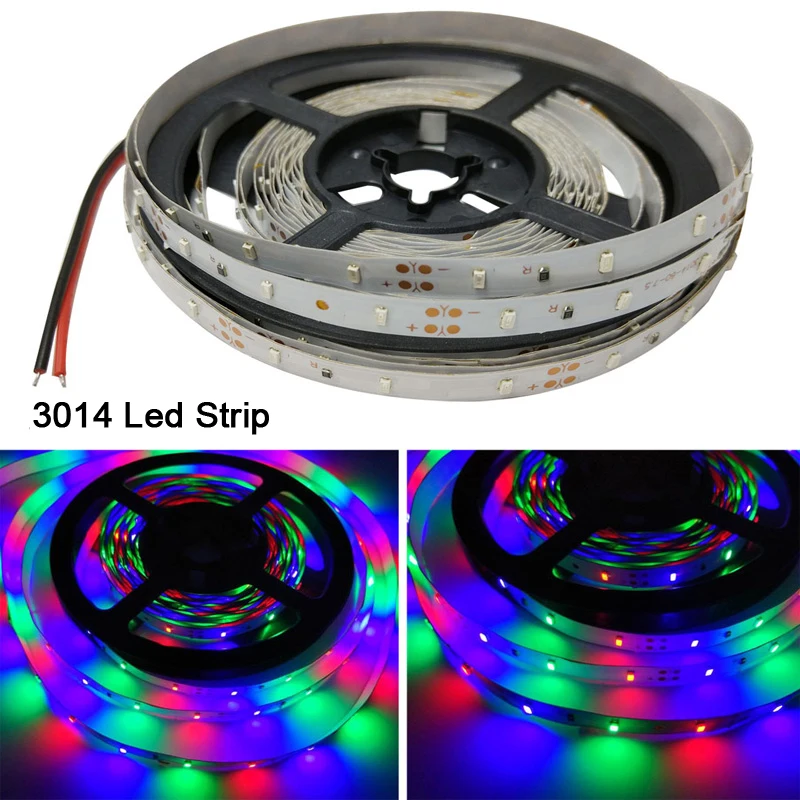 

5M LED Strip 3014 Led Light Tape DC 12V Non Waterproof RGB LED Light strip diode Ribbon Flexible for Home Decoration Lamp