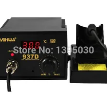 Местная США 937D+ паяльная станция SMD нагреватель Железный сварочный ESD сварочный цифровой инструмент