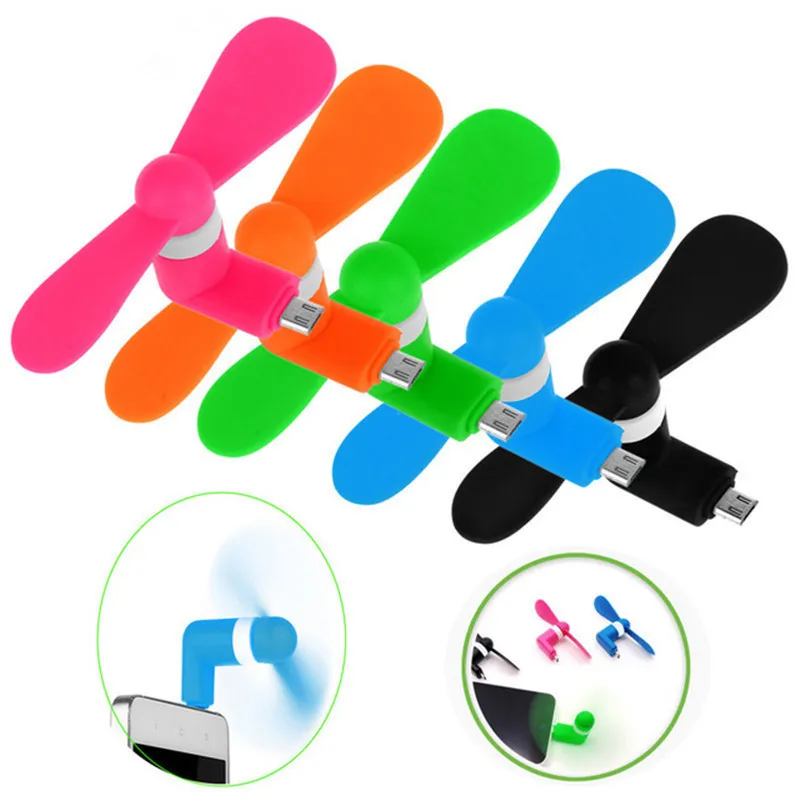 

Mini Cool Portable Micro USB Fan Mobile Phone USB Gadget Fans Tester For type -c Samsung s7 edge s8 plus Note 8 Any Smartphone