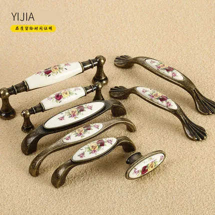 10pcs Antique Furniture Knobs and Handl (13)