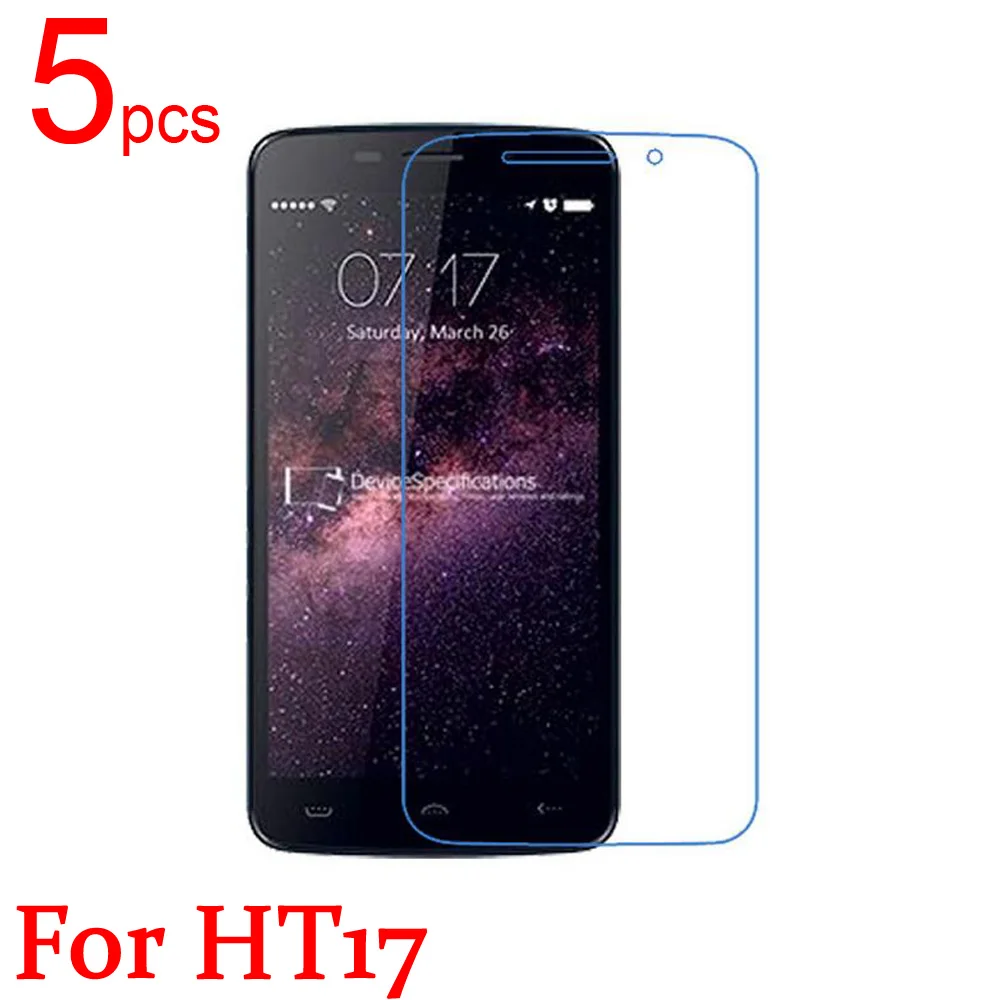 

5pcs Ultra Clear glossy/Matte/Nano anti-Explosion LCD Screen Protector Film Cover For Homtom HT3 HT5 HT6 HT16 HT17 HT7 pro Film
