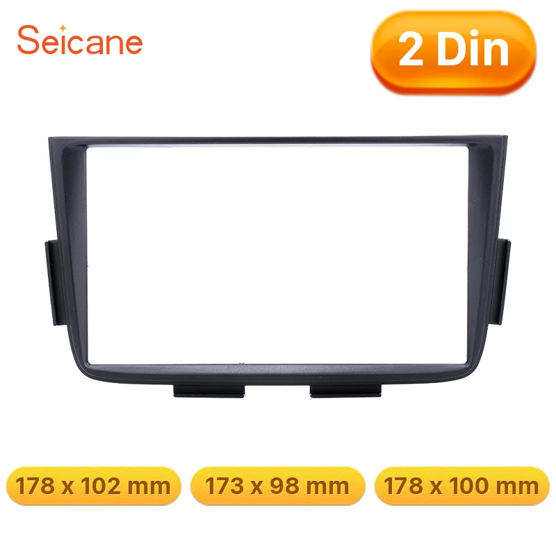 

Seicane Double Din Car Radio Fascia Stereo Dash CD Installation Kit DVD GPS Frame Panel For ACURA MDX TSX Dashboard