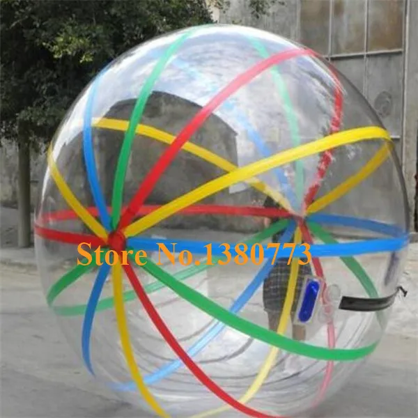 Гигантские надувные шарики, водный мяч для ходьбы, футбольные мячи 2 м, немецкие Мячи на молнии, могут быть внутри - Цвет: COLOR10