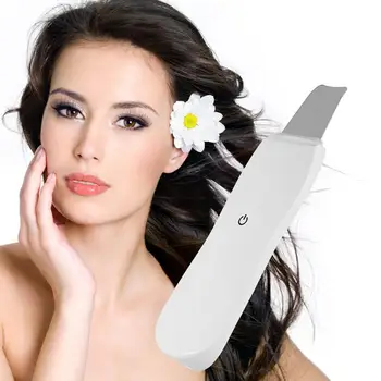 

Facial Ultrasonic Ion Deep Cleaning Skin Scrubber Facial Pore Blackhead Device Face Skin Care Tool