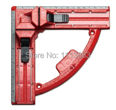 

Set of 4, 90 Degrees Angle Clamps with light weight Integrated aluminum rule